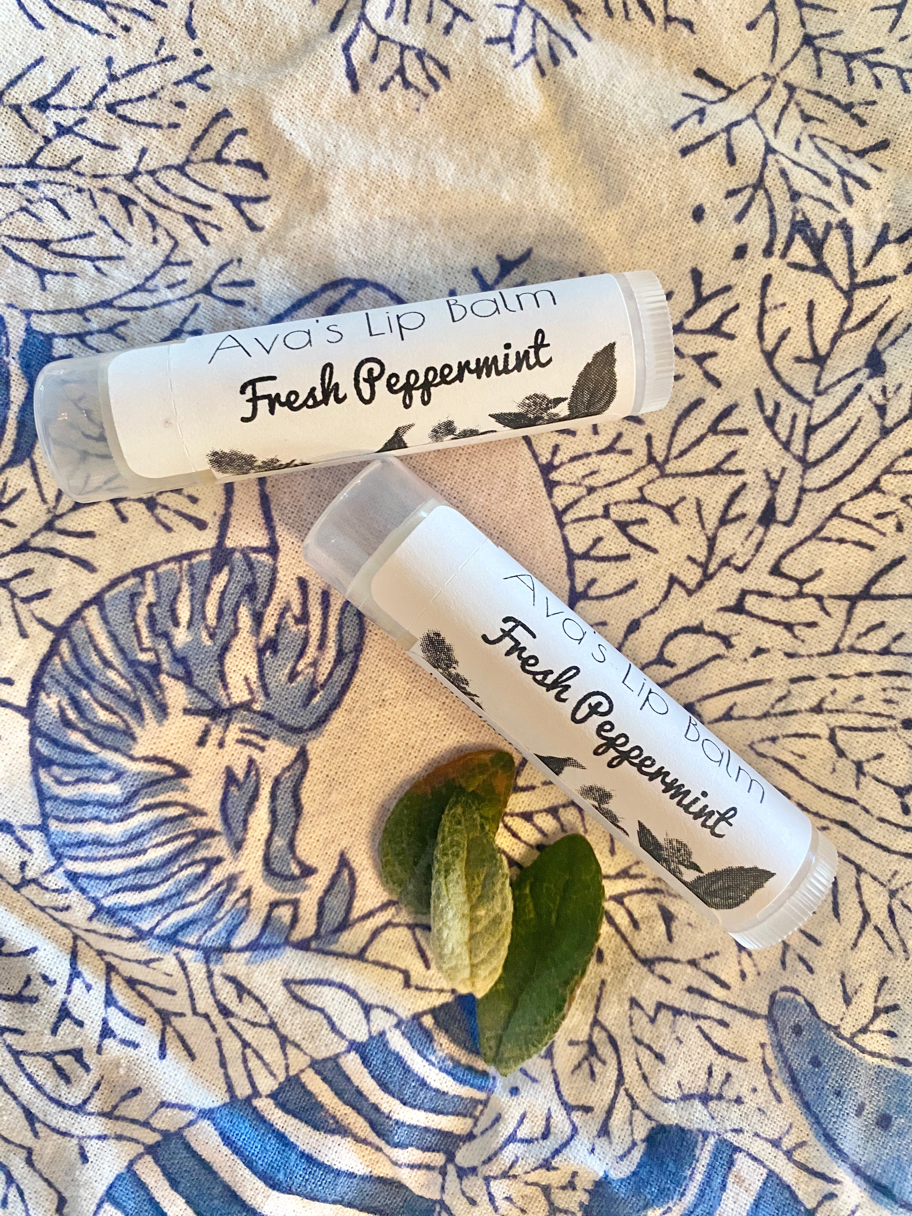 Fresh Peppermint Lip Balm