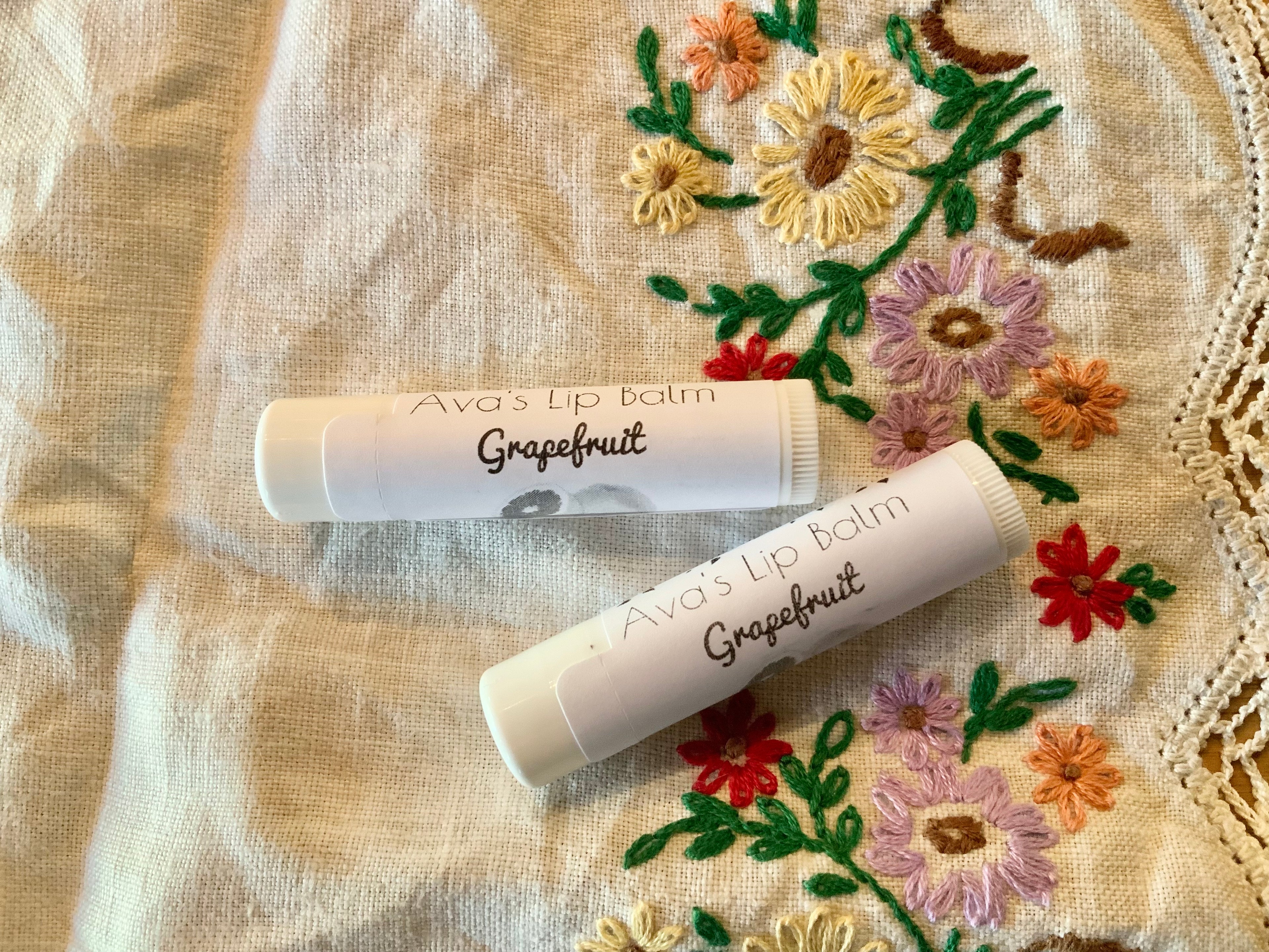 Grapefruit Lip Balm